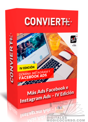 Curso Más Ads Facebook e Instagram Ads IV Edición – Vilma Nuñez